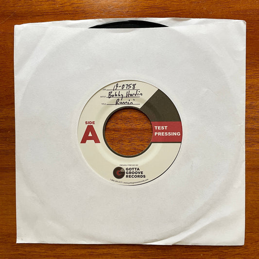 Bobby Harden & The Soulful Saints "Runnin' (To Get to Your Love)" [Vinyl Test Pressing]