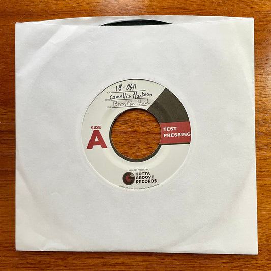 Camellia Hartman "Breathin' Hard (Over You)" [Vinyl Test Pressing]