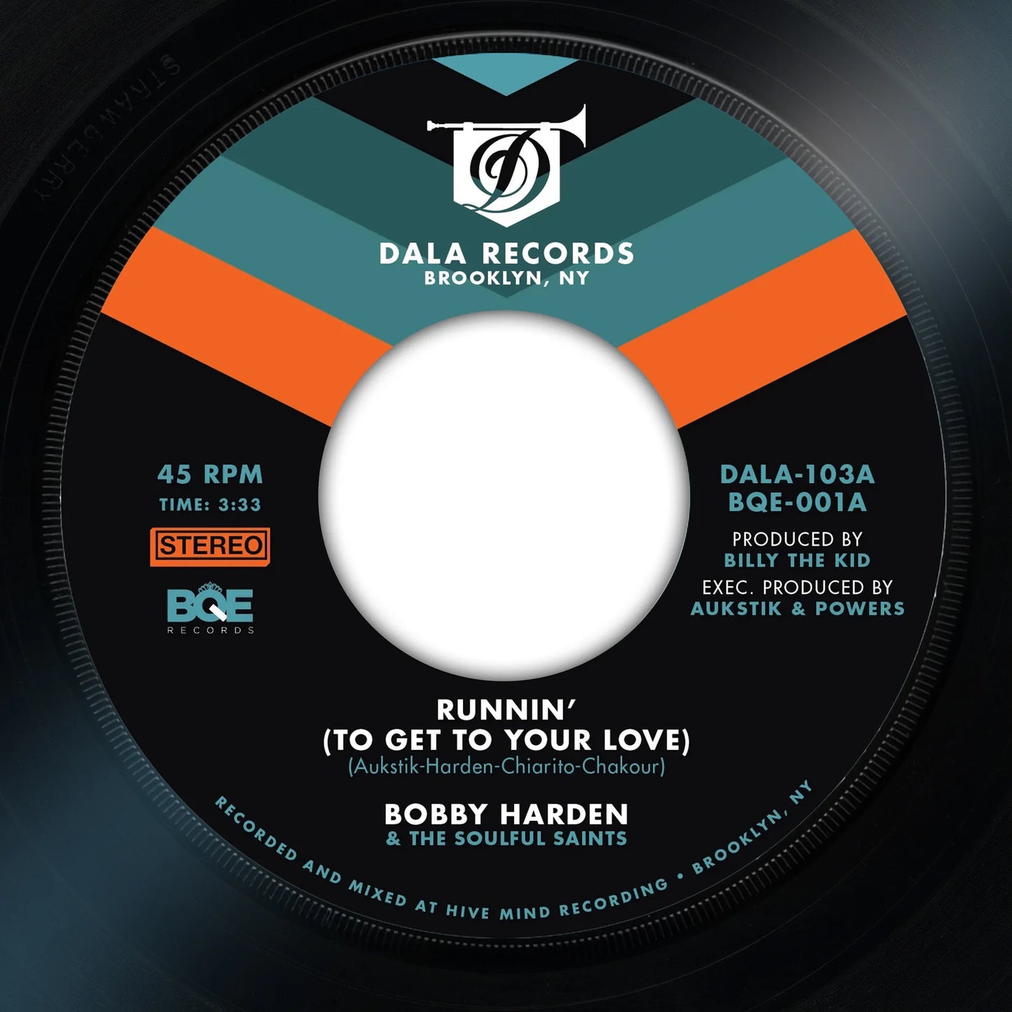 Bobby Harden & The Soulful Saints "Runnin' (To Get To Your Love)"