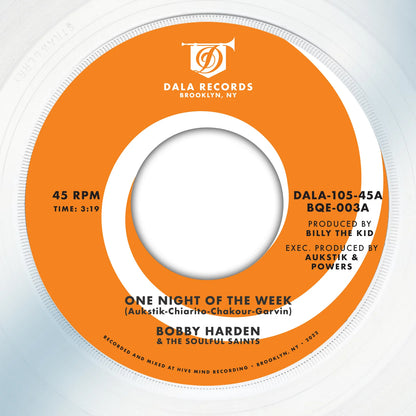 Bobby Harden & The Soulful Saints "One Night of the Week"